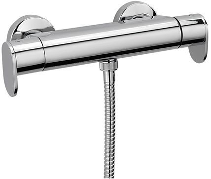 Exposed thermostatic shower valve