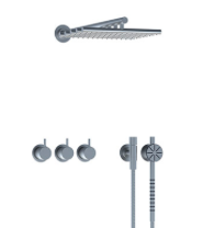 Vola 5471S 051 Thermostatic mixer shower set