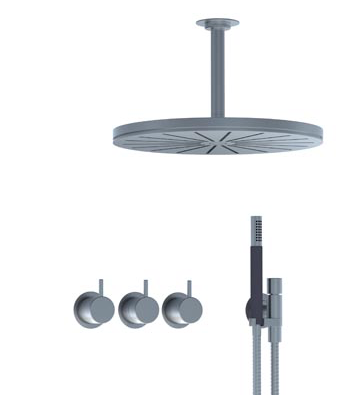 Vola thermo mixer ceiling  & hand shower