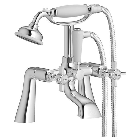 Tailored tenby traditional bath/shower mixer - to clear in stock